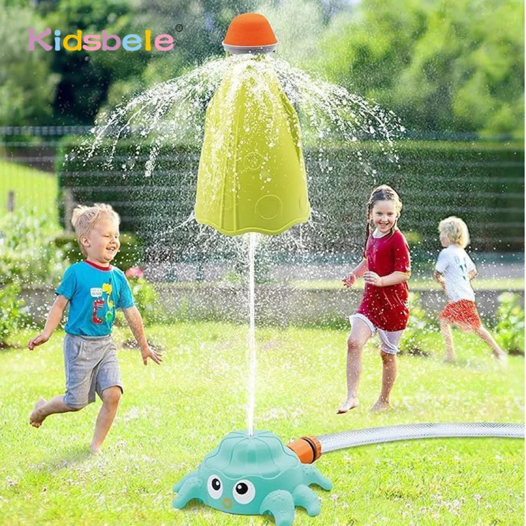 Rocket Sprinkler for 360° Backyard Fun