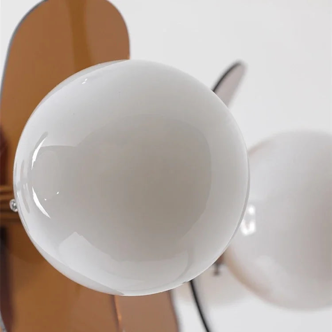 Sculptural Globe Chandelier – Artful Overhead Light