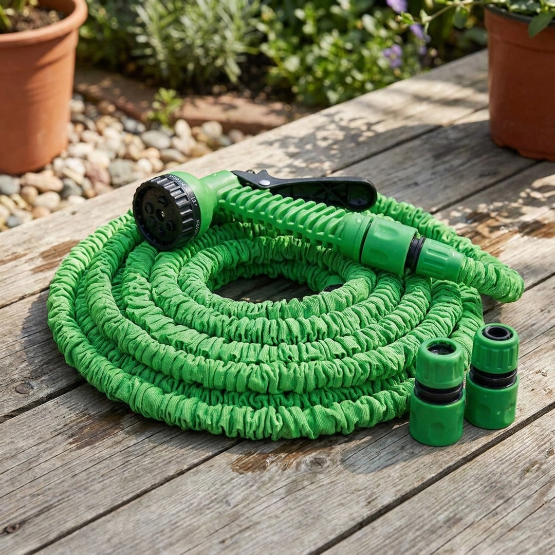 Expandable Garden Hose for Compact Storage