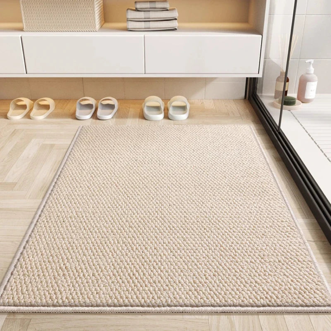 Geometric Entry Mat for Dry, Tidy Floors