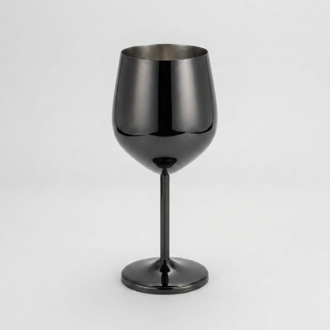 Shatterproof Steel Wine Goblet Keeps Drinks Cool