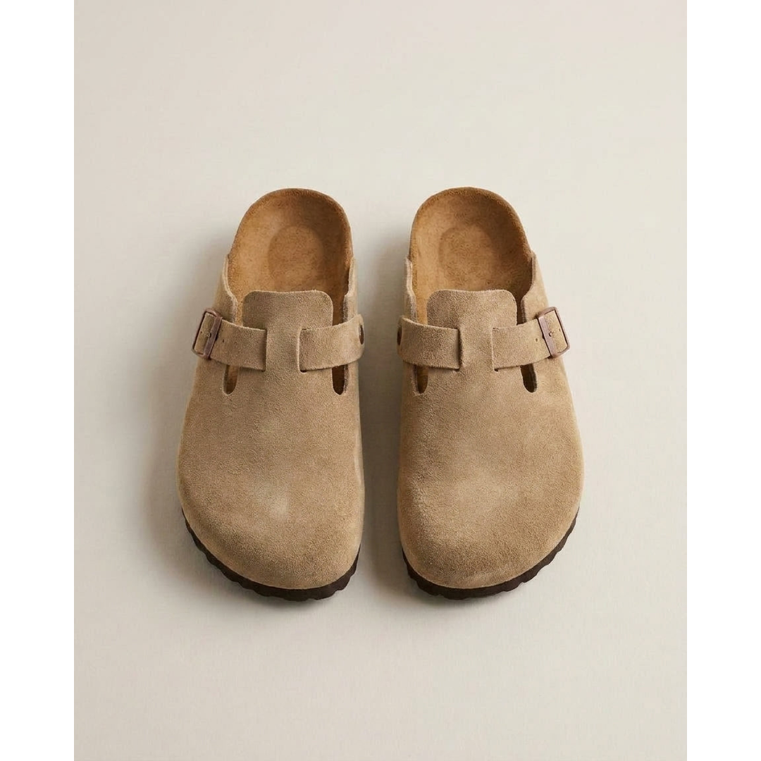 Cork Footbed Clogs for All-Day Support