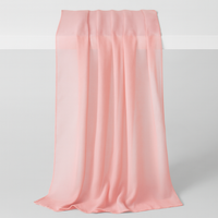 Sheer Chiffon Table Runner for Effortless Elegance