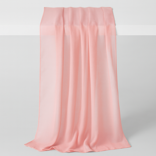 Sheer Chiffon Table Runner for Effortless Elegance