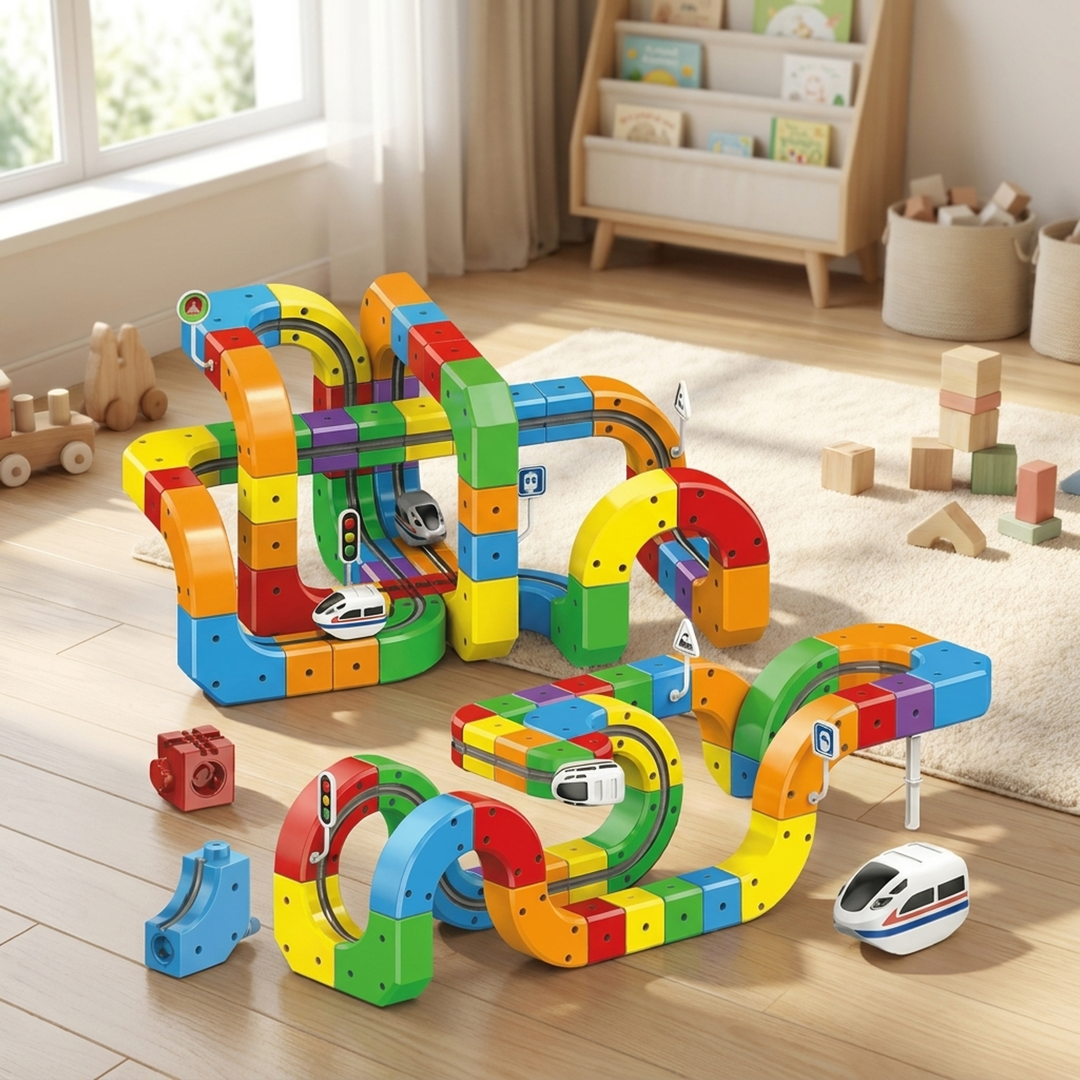 Buildable Railway Playset – Creative Layouts Await