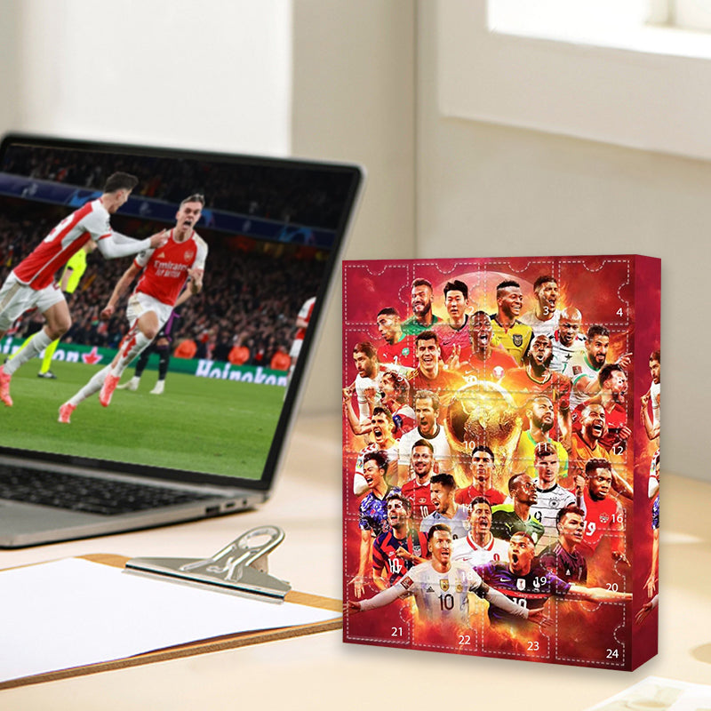 Football Advent Calendar With 24 Daily Surprises