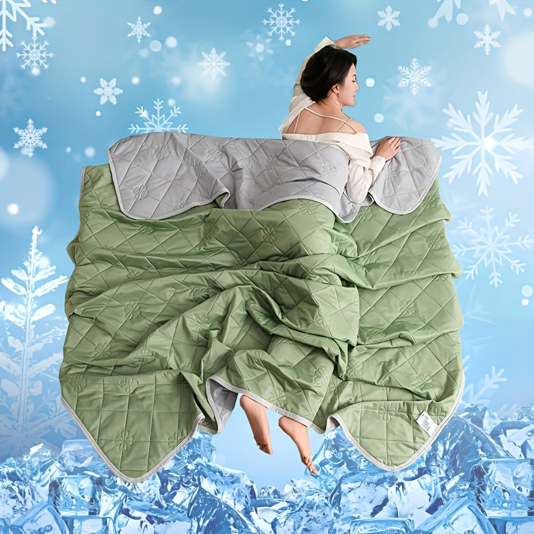 Cooling Embossed Quilt for Restful Summer Sleep