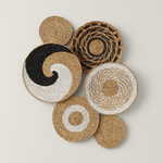 Handwoven Seagrass Wall Basket for Natural Warmth