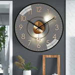Quiet Wall Clock for Easy Time Checks