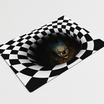 Clown Vortex Doormat With Non-Slip Grip