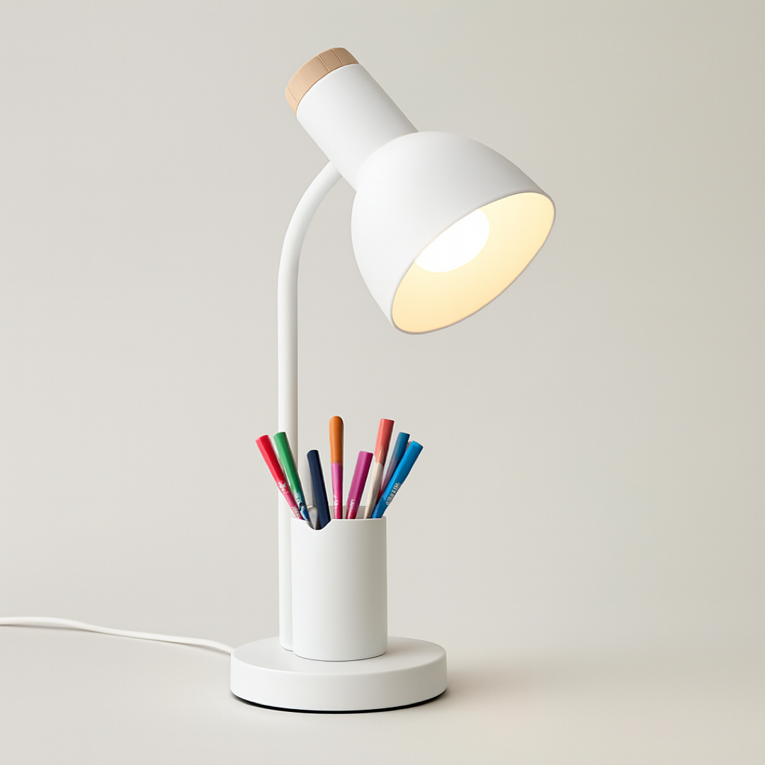 LED Organizer Lamp for a Clutter-Free Desk