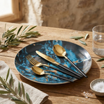 Sculpted Cutlery Set for Inviting Dining
