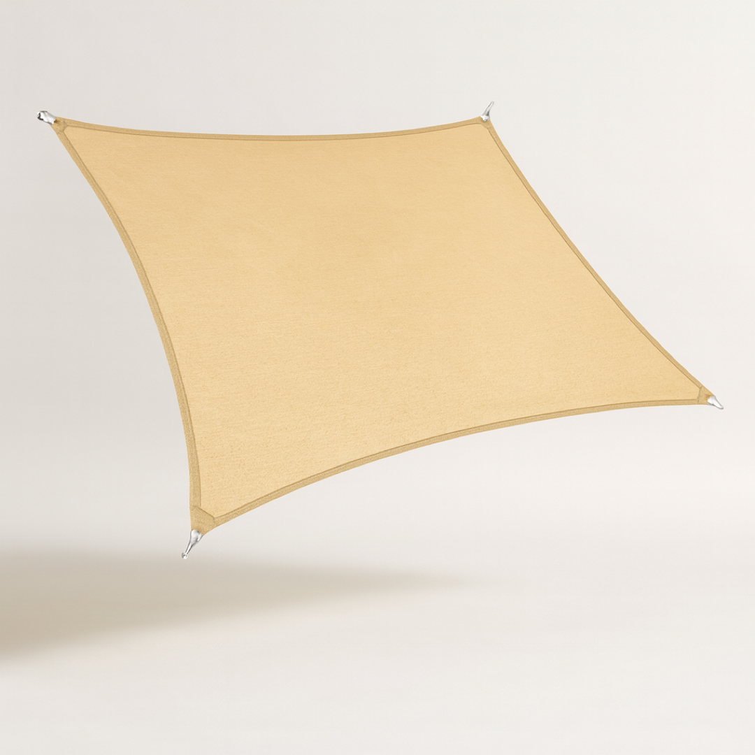 Outdoor Mesh Awning for All-Weather Comfort