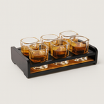 Square Shot Glass Set for Spill-Free Serving