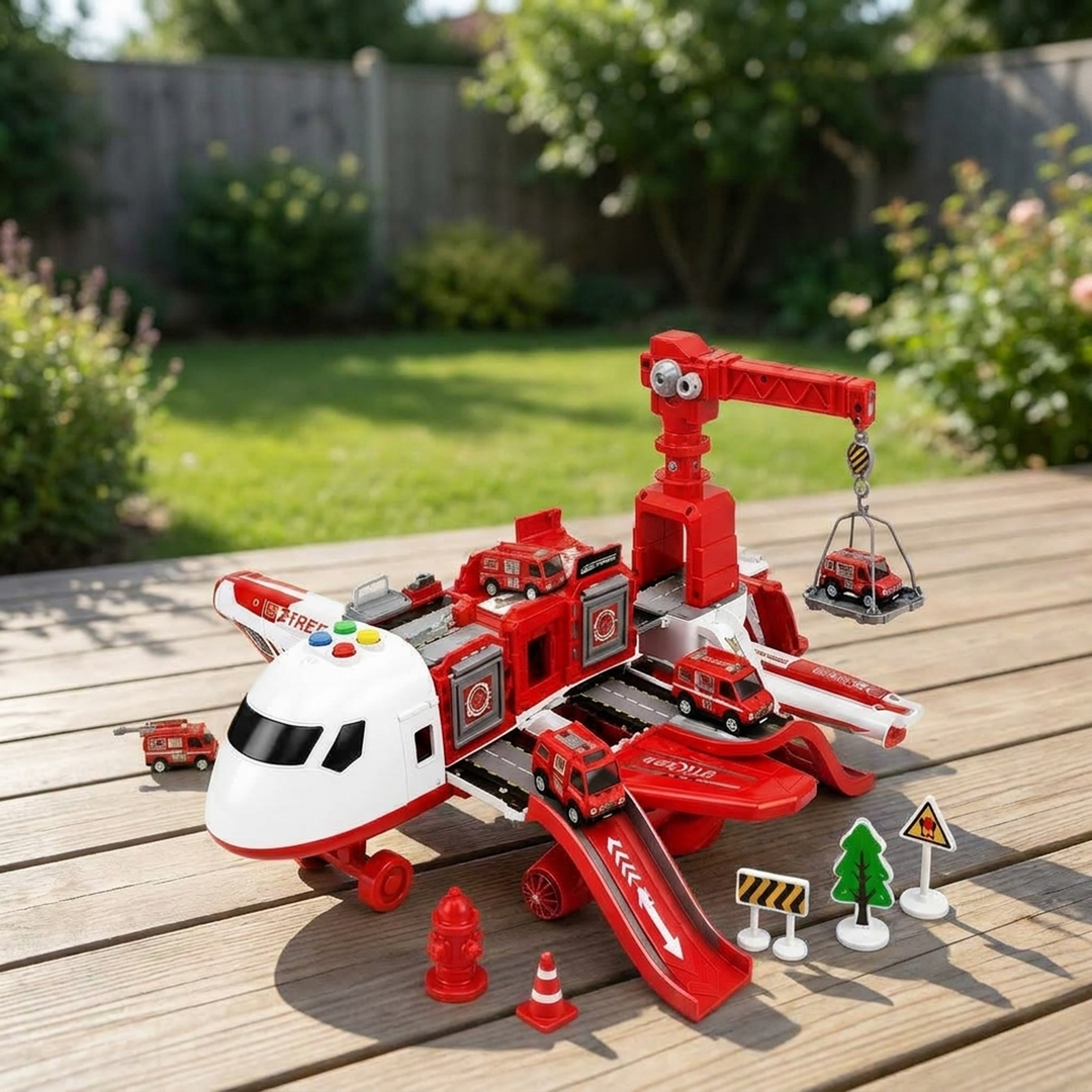 Interactive Airplane Playset for Screen-Free Fun