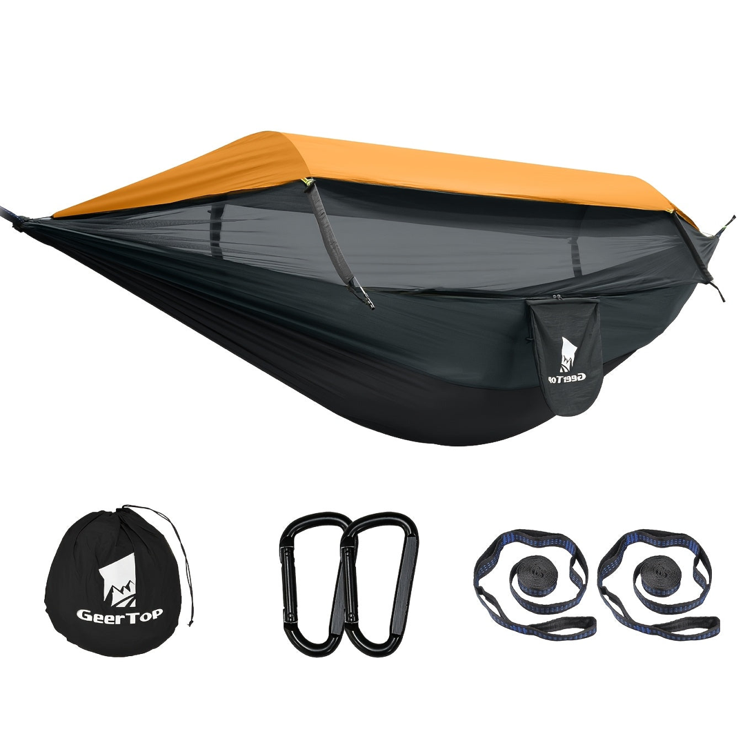 All-Weather Camping Hammock for Protected Rest