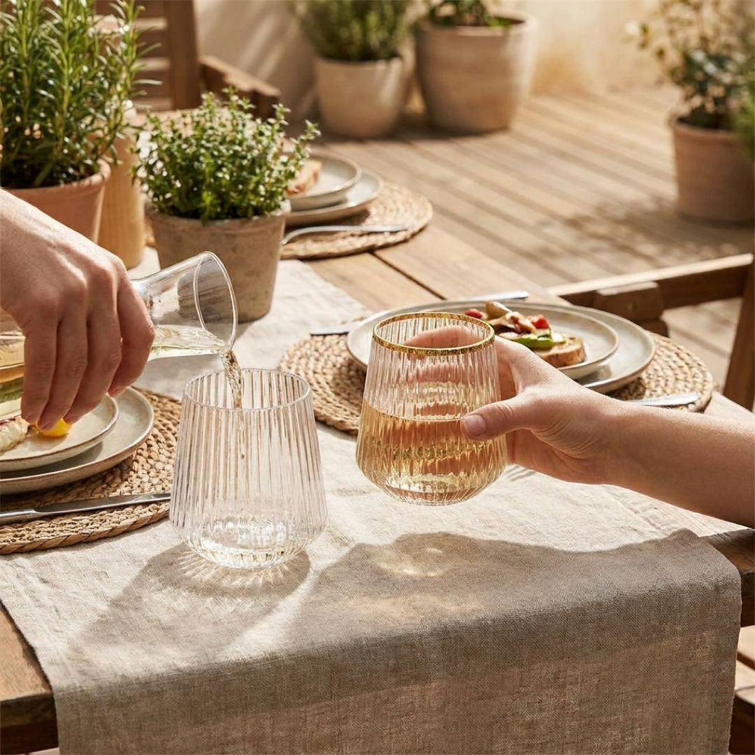 Glow Wine Glass for Worry-Free Entertaining