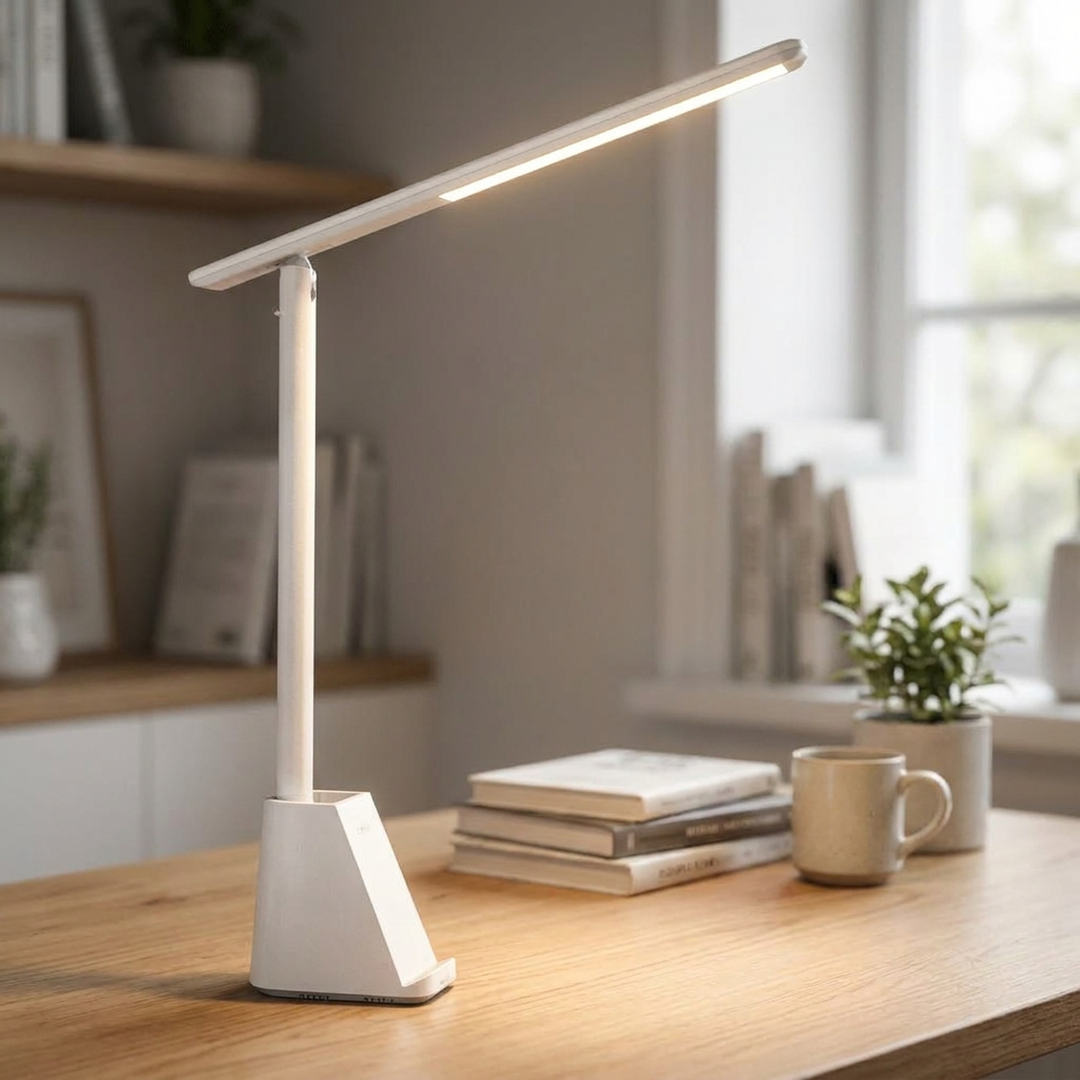 Cordless Folding Desk Lamp for Flexible Light