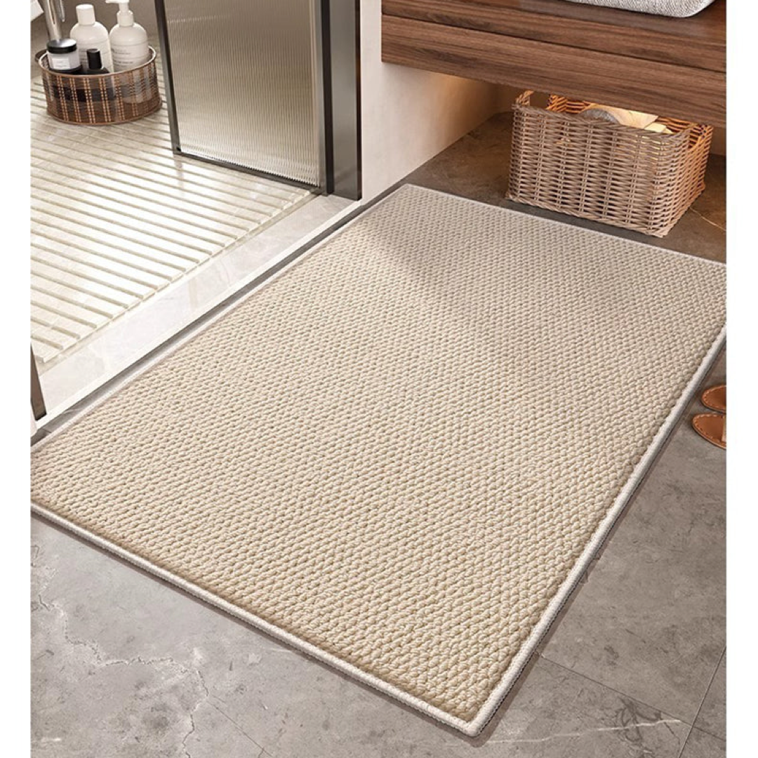 Geometric Entry Mat for Dry, Tidy Floors