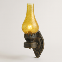 Kerosene-Style Wall Sconce for a Warm Glow