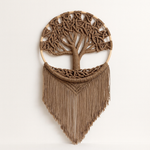 Woven Tree Wall Art for a Calming Boho Touch