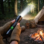 Rechargeable Tactical Flashlight With Power Bank