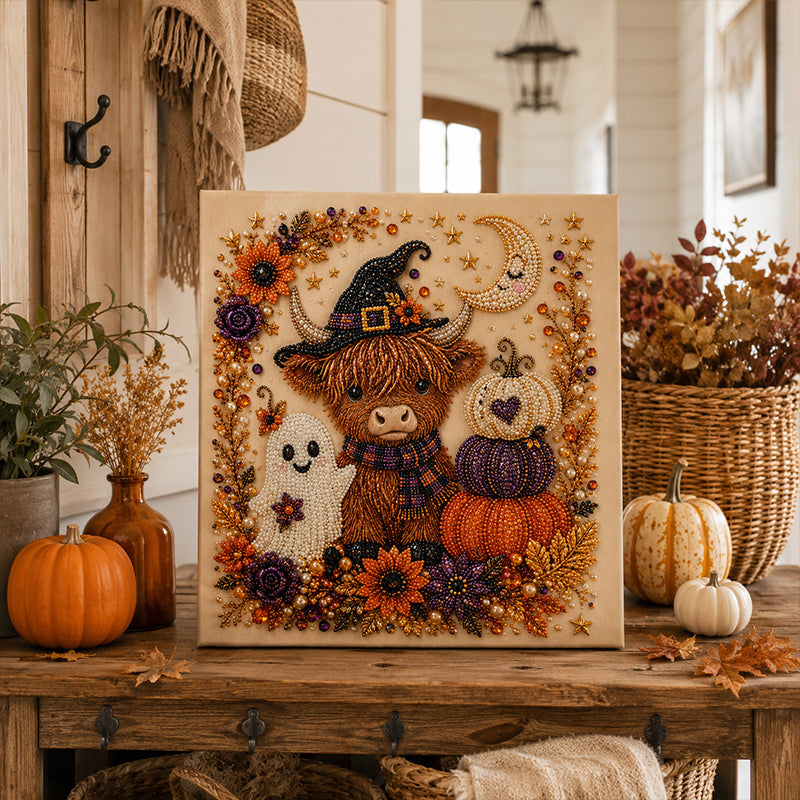 Halloween Bead Art Set For Festive Decor