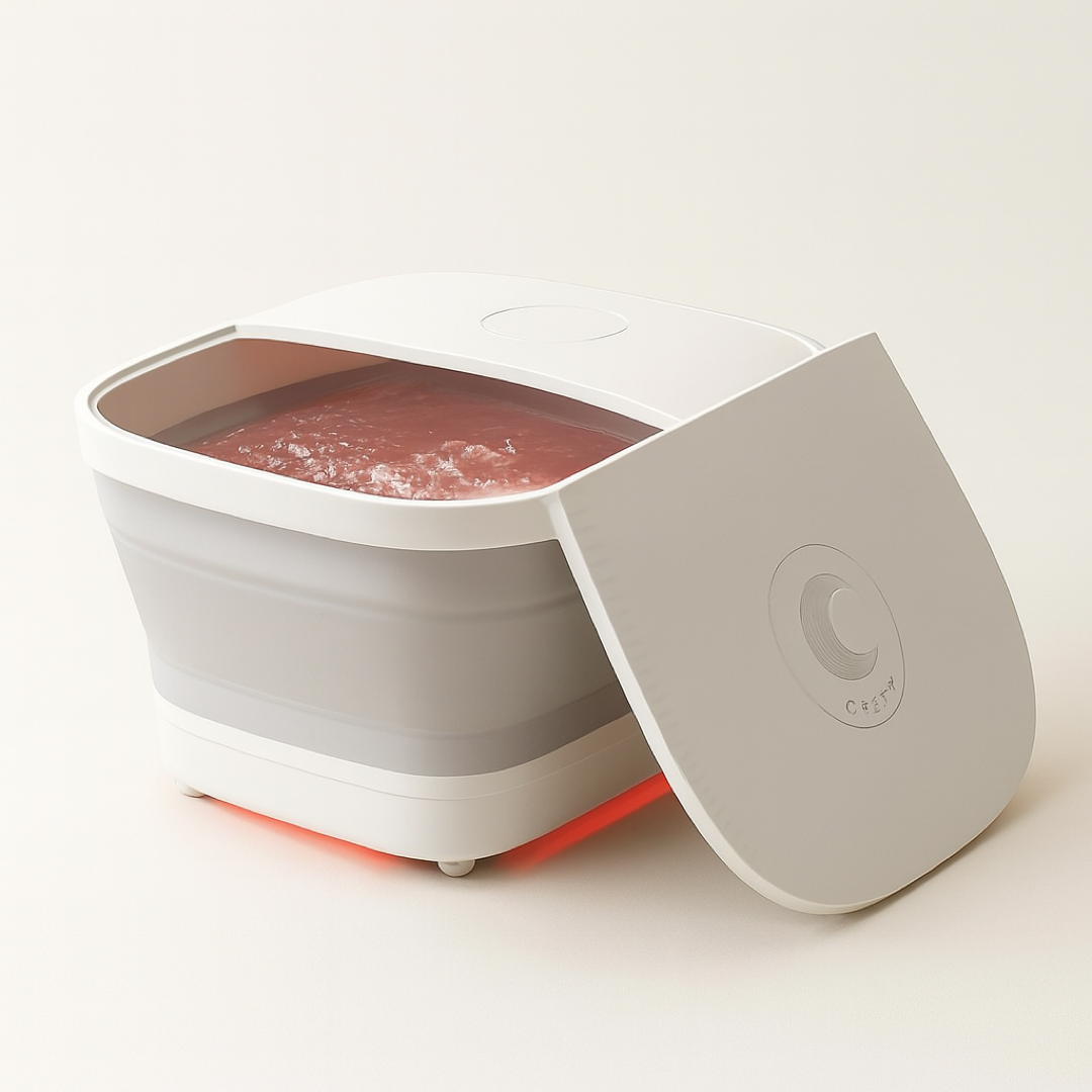 Collapsible Foot Spa for Warm Massage Relief