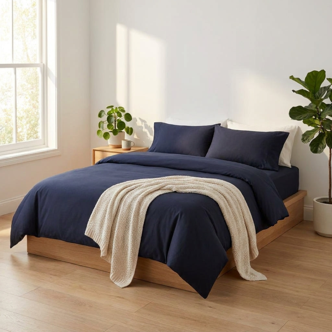 Bamboo Duvet Cover for a Fur-Free Bed