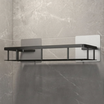Wall-Mounted Bathroom Shelf for Clutter-Free Counters