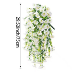Rattan Basket Planter for Flexible Display
