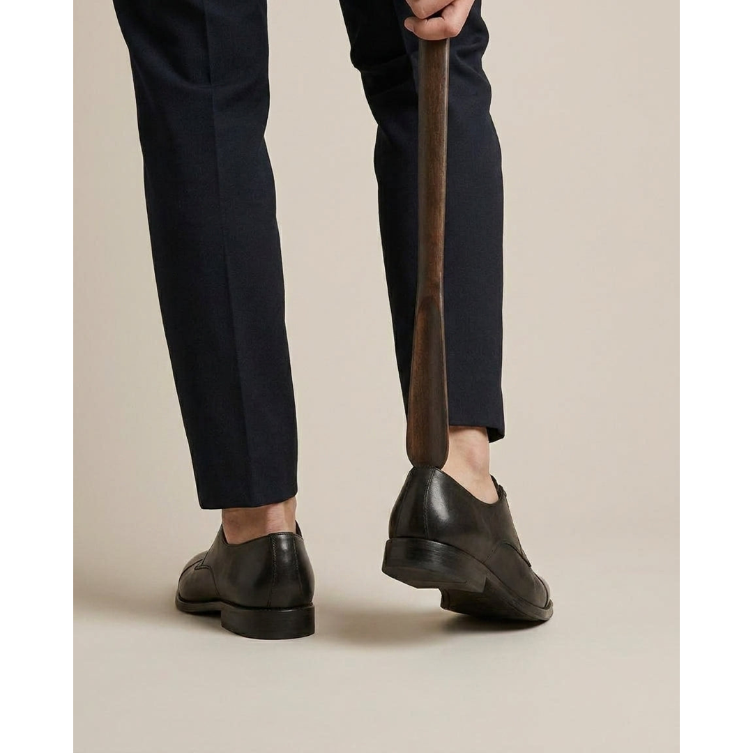 Long Magnetic Shoehorn for Easy Slip-On