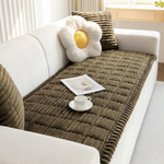 Quilted Flannel Sofa Pad for Cozy Protection