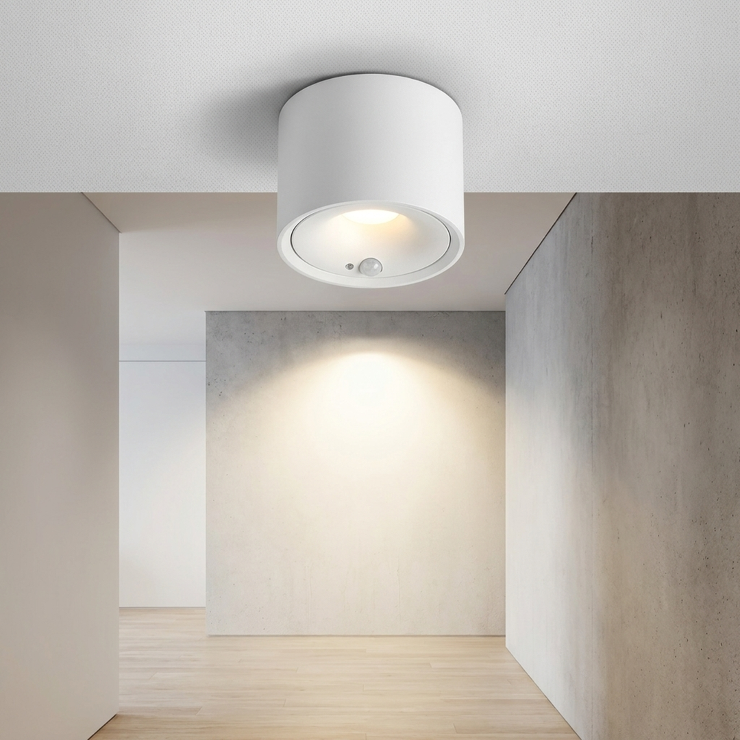 Motion-Sensing Ceiling Light for Effortless Illumination