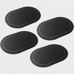 Faux Leather Placemats for Easy Table Protection