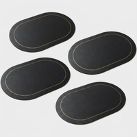 Faux Leather Placemats for Easy Table Protection