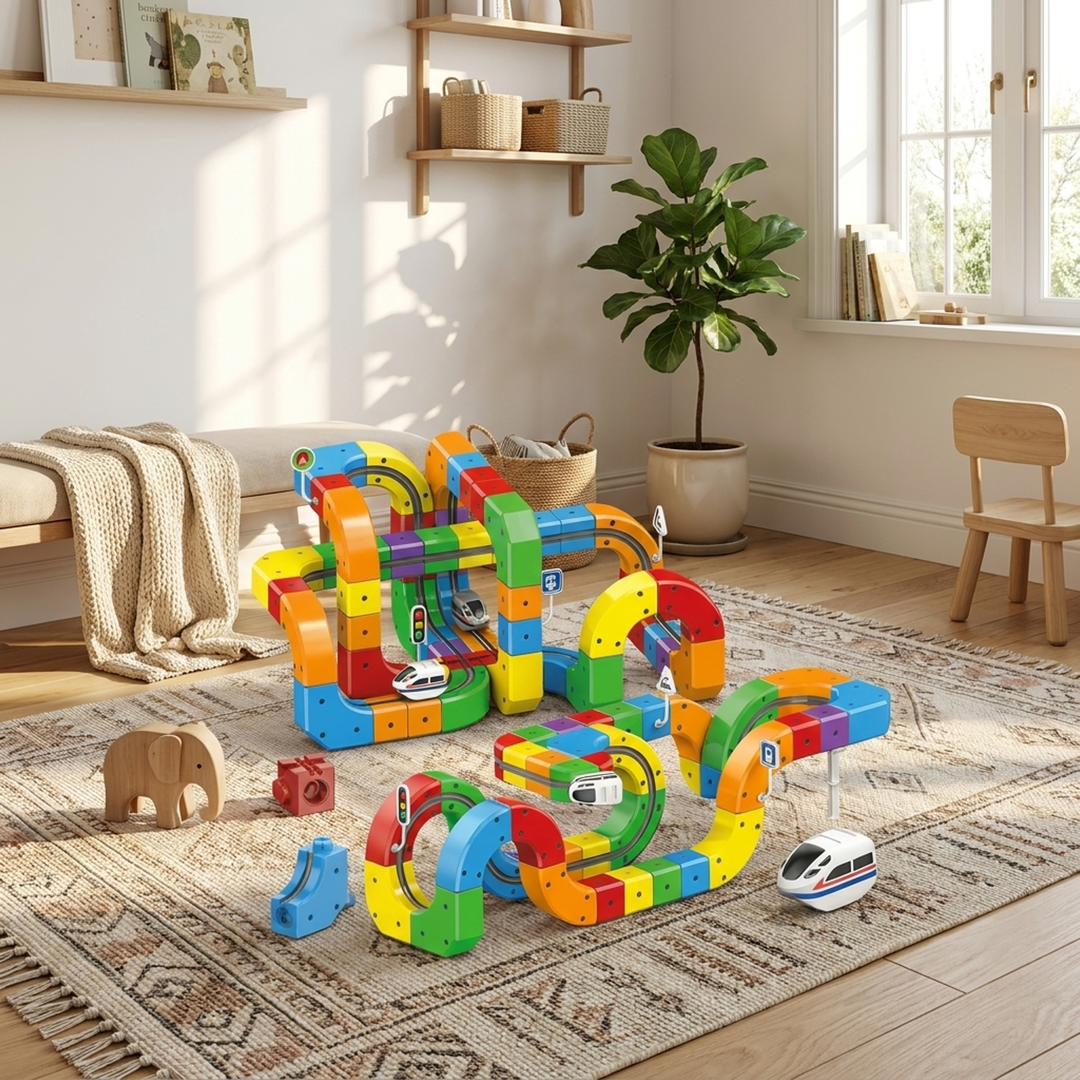 Buildable Railway Playset – Creative Layouts Await
