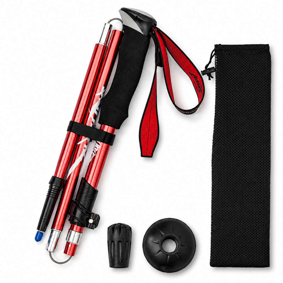 Foldable Trekking Poles for Steady Support