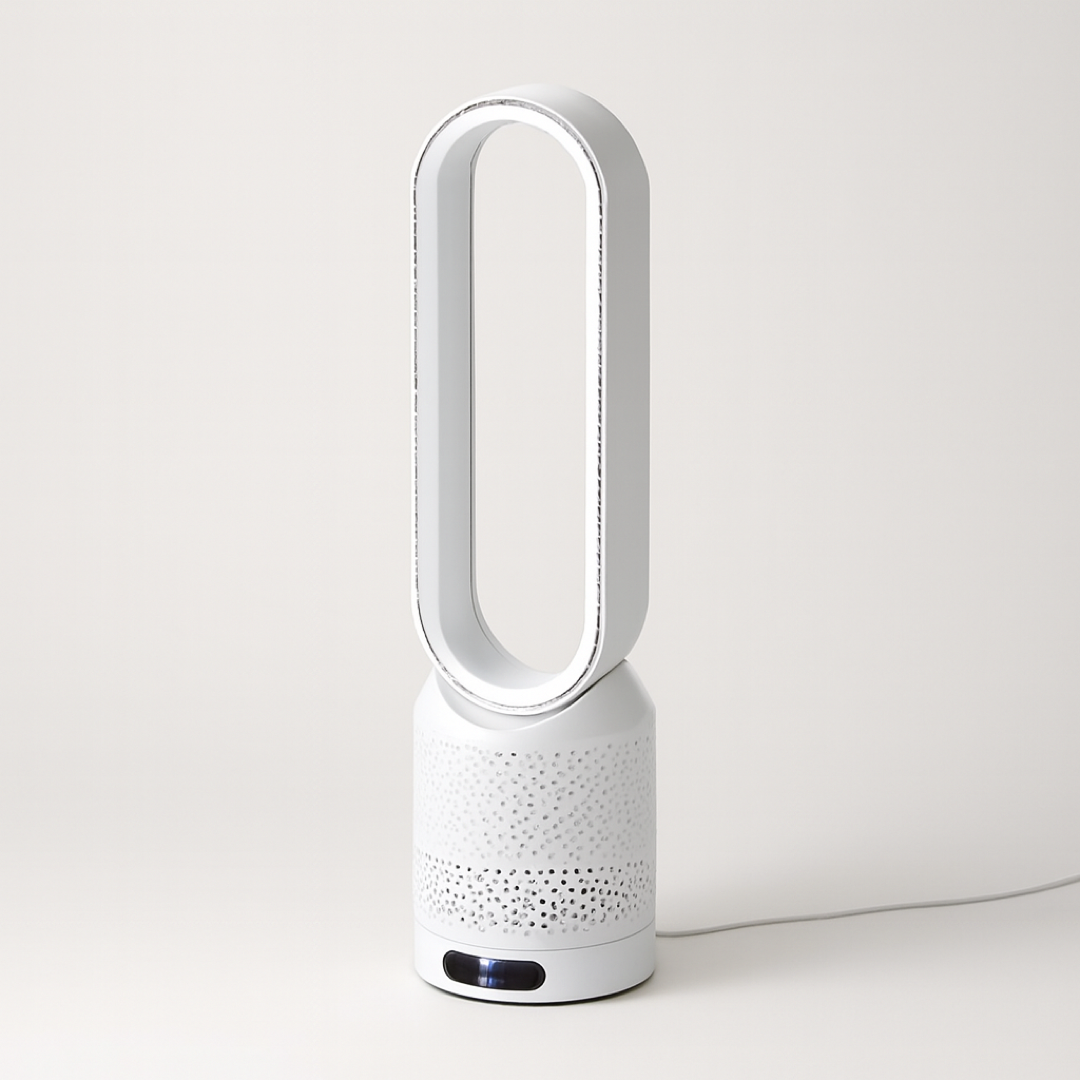 Quiet Oscillating Tower Fan for Even Cooling