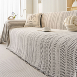 Chenille Sofa Cover for Pet-Proof Comfort