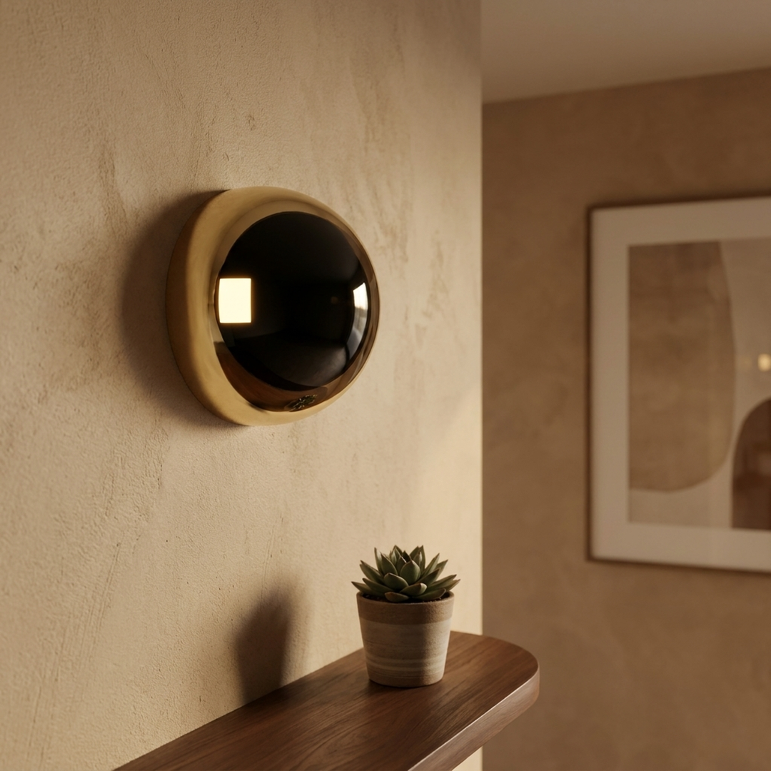Eclipse Wall Light – Warm Artistic Ambience