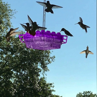 30-Port Hummingbird Feeder Keeps Ants Away