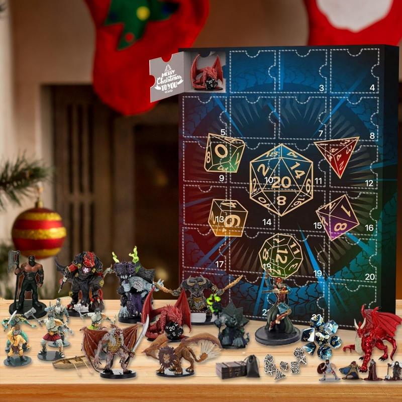 Dungeons And Dragons Table For Festive Countdown