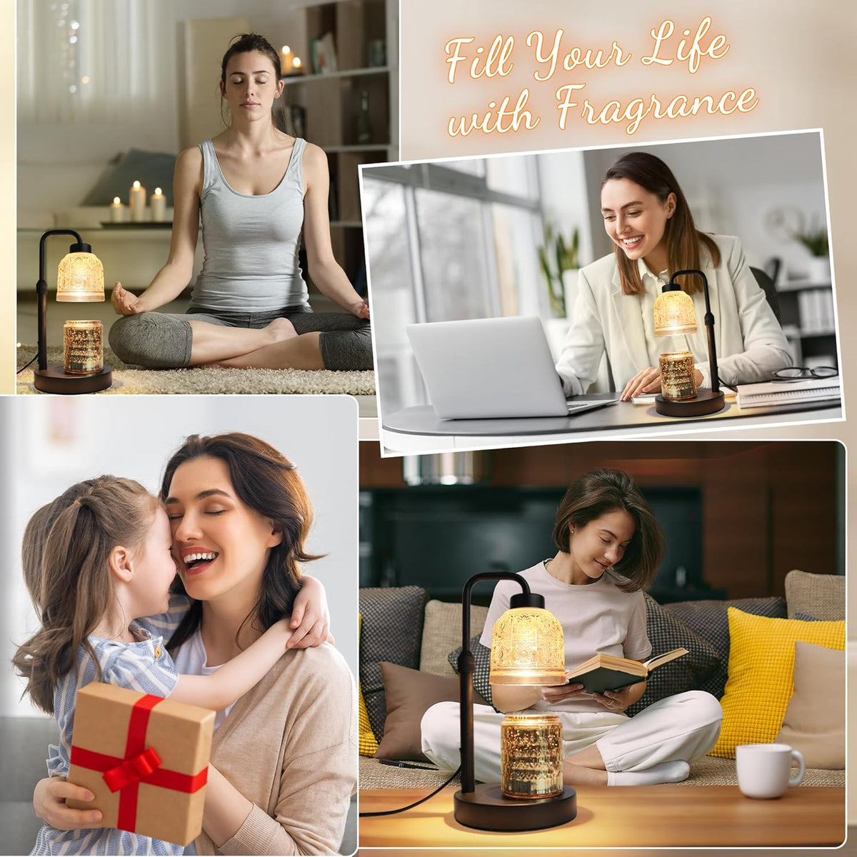 Candle Warmer Lamp With Safe Timer