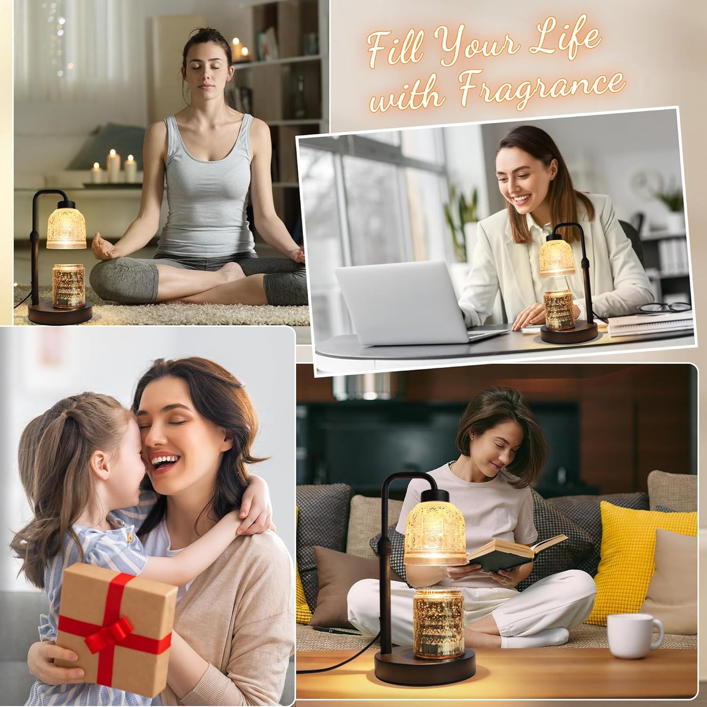 Candle Warmer Lamp With Safe Timer