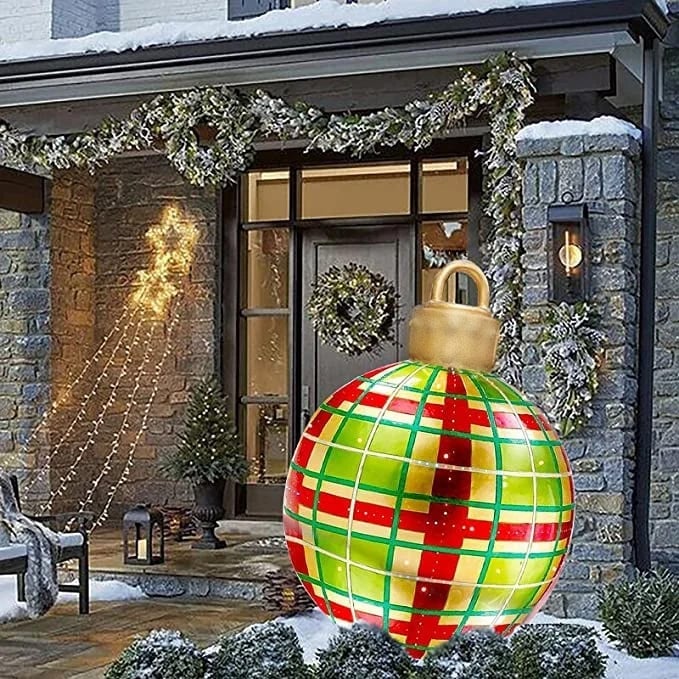 Inflatable Christmas Ornament for Easy Holiday Cheer