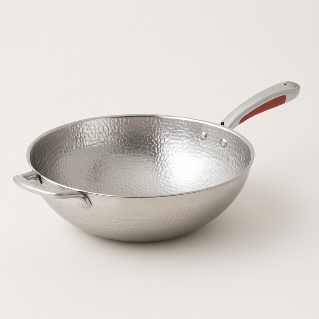 Stainless Steel Wok for Consistent Cooking