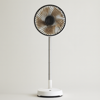 Rechargeable Fan – Compact to Full-Height Cooling