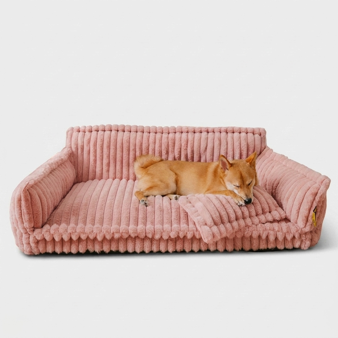 Plush Dog Sofa Bed for Restful Sleep