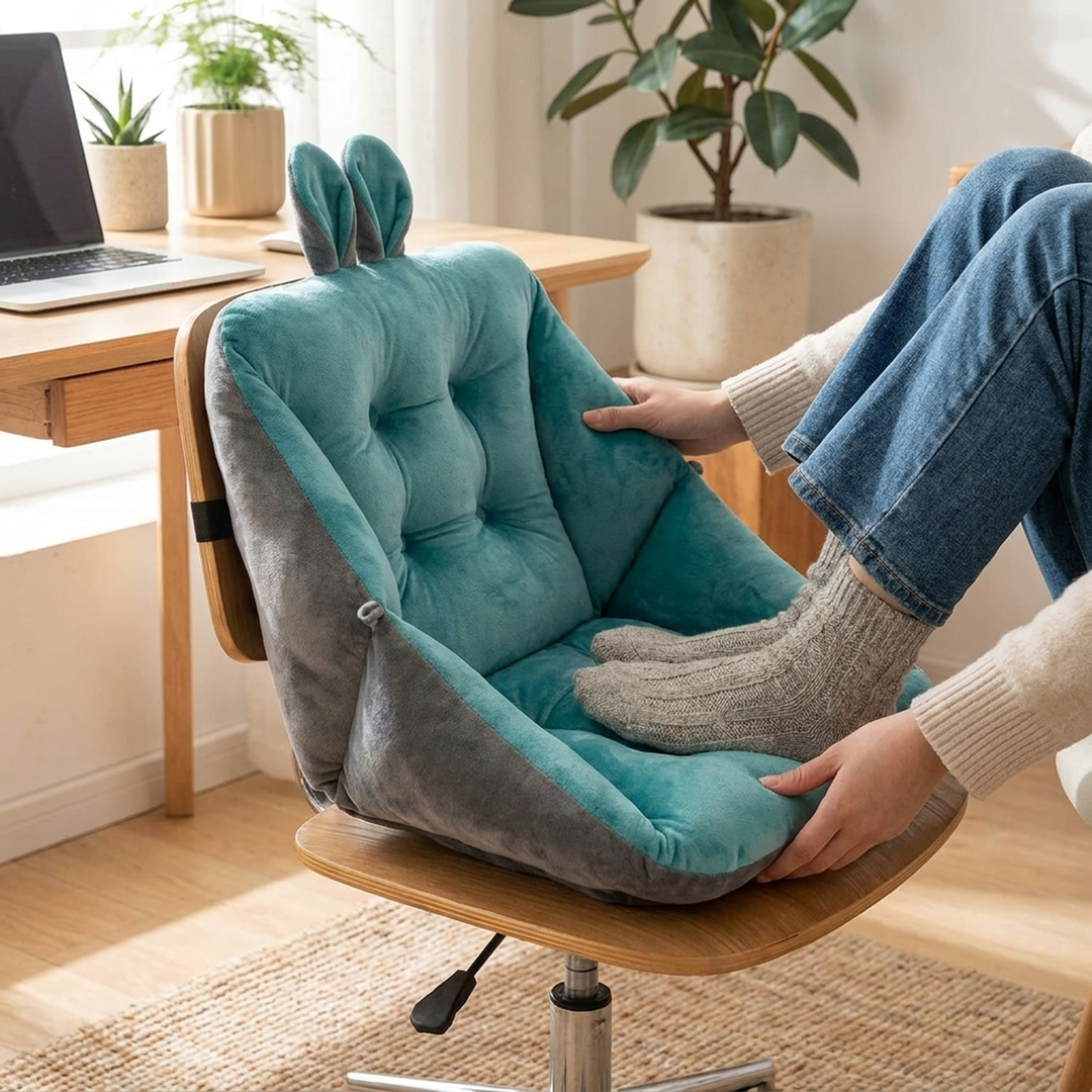 Ergonomic Memory Foam Seat Cushion for Long Sitting